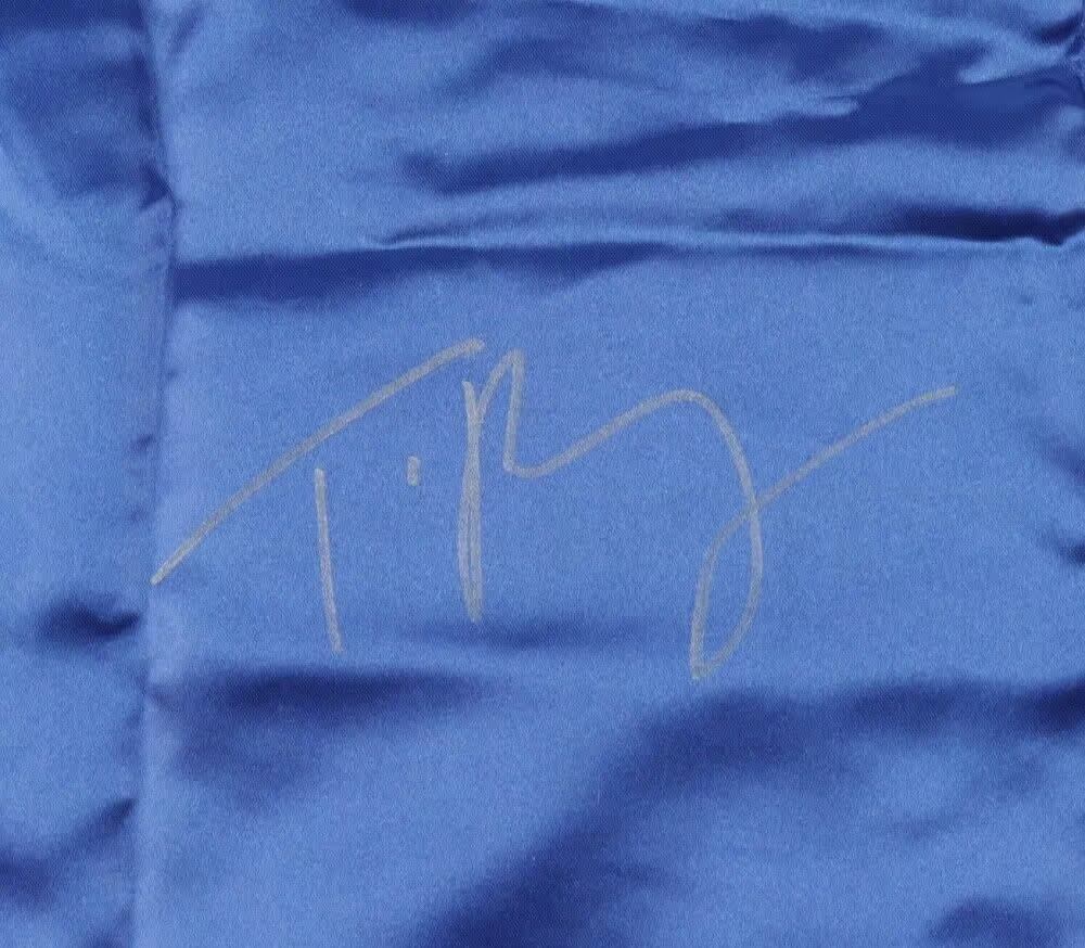 Tyson Fury Signed Everlast Boxing Trunks with Beckett COA